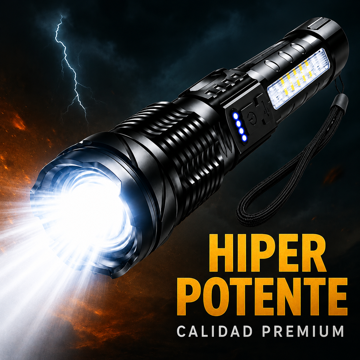Linterna Táctica Militar TitanBeam™ X900 (PROMO 2X1)